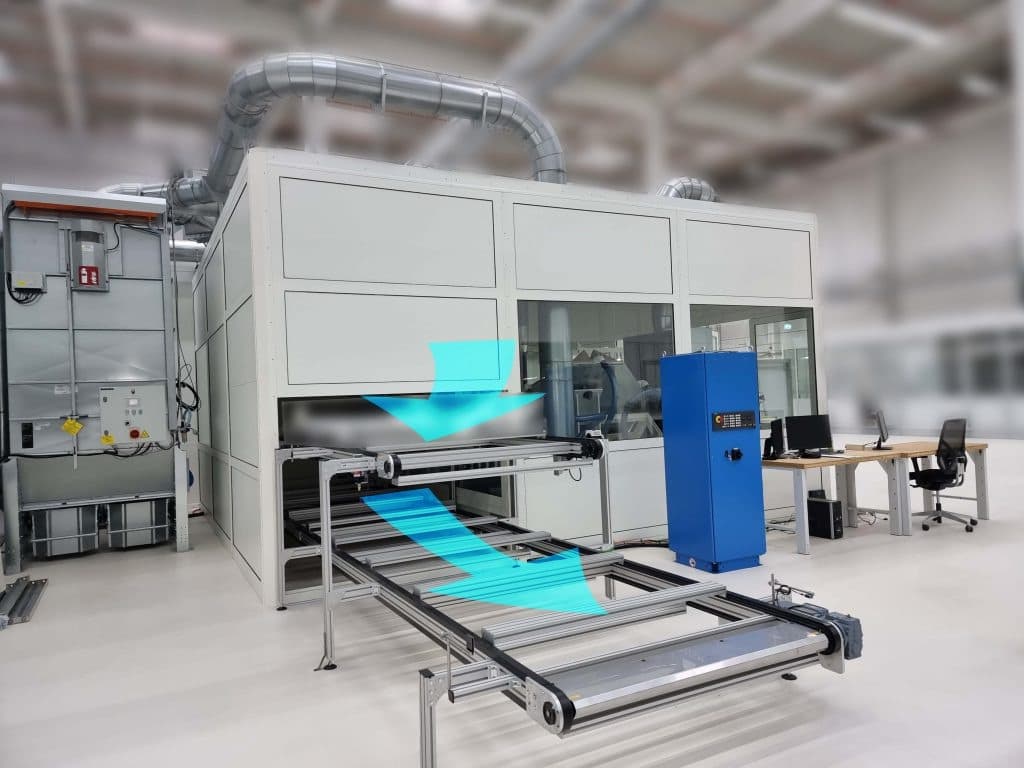 Autonomous drone manufacturing cell