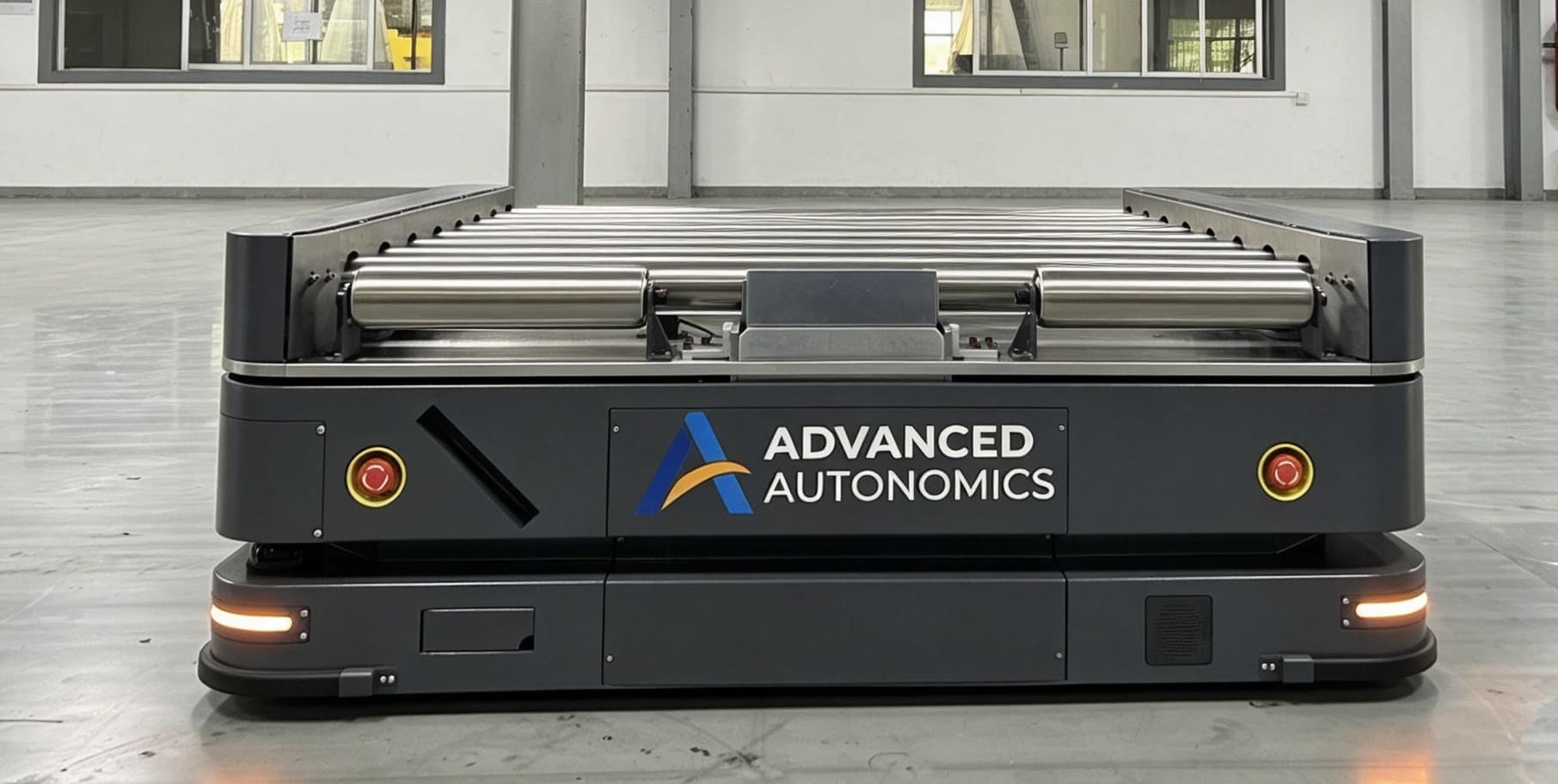Modulare Automatisierungskomponenten, angeordnet als Produktionszelle